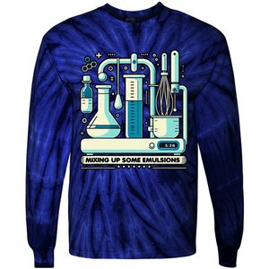 Mixing Up Some Emulsions Molecular Gastronomy Tie-Dye Long Sleeve Shirt