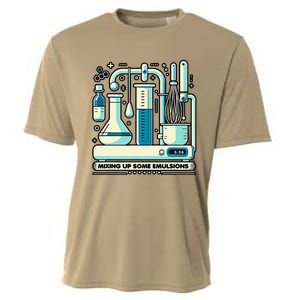 Mixing Up Some Emulsions Molecular Gastronomy Cooling Performance Crew T-Shirt