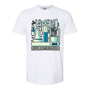 Mixing Up Some Emulsions Molecular Gastronomy Softstyle CVC T-Shirt