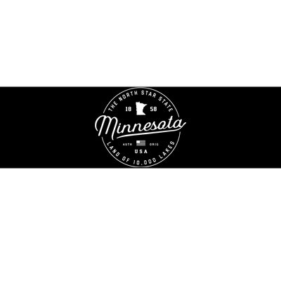 Minnesota Us State Travel Vacation Shirts Mn Usa Bumper Sticker