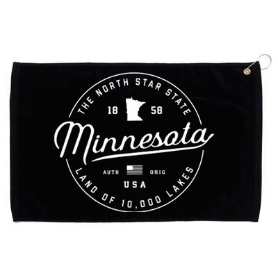 Minnesota Us State Travel Vacation Shirts Mn Usa Grommeted Golf Towel