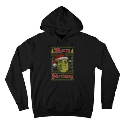 Merry Ugly Sweater Style Christmas Hoodie