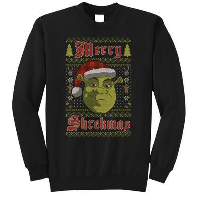 Merry Ugly Sweater Style Christmas Sweatshirt