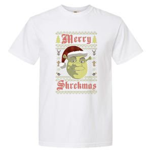 Merry Ugly Sweater Style Christmas Garment-Dyed Heavyweight T-Shirt