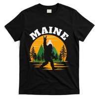 Maine US State Bigfoot Sasquatch T-Shirt