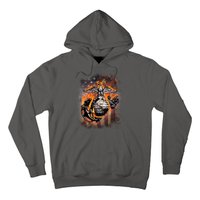 Marine USA Sign Flag Hoodie