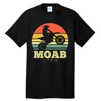 Moab Utah Sunset Dirt Bike Motorcycle Outdoors Tall T-Shirt