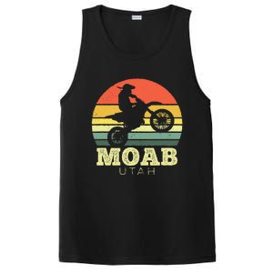 Moab Utah Sunset Dirt Bike Motorcycle Outdoors PosiCharge Competitor Tank