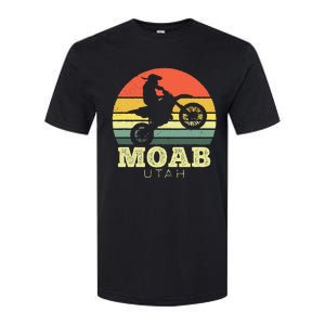 Moab Utah Sunset Dirt Bike Motorcycle Outdoors Softstyle CVC T-Shirt