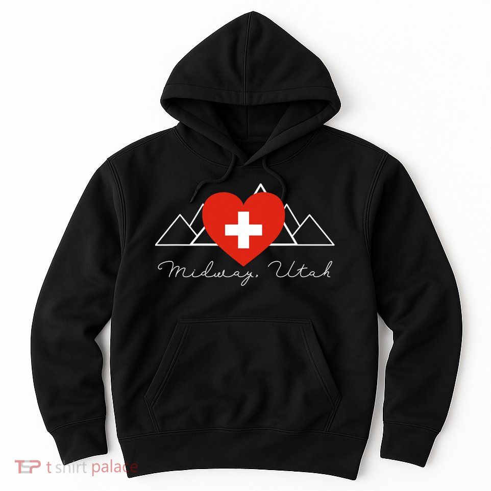 Midway Utah Swiss Days Suisse Flag Switzerland Flag Hoodie