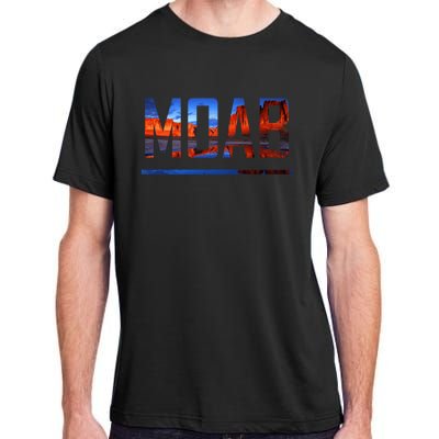 Moab, Utah Scenic Desert Adventure Adult ChromaSoft Performance T-Shirt