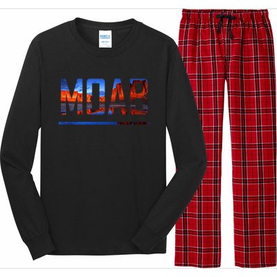 Moab, Utah Scenic Desert Adventure Long Sleeve Pajama Set