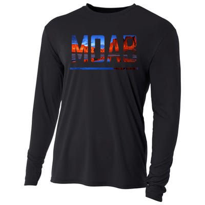 Moab, Utah Scenic Desert Adventure Cooling Performance Long Sleeve Crew