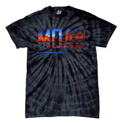 Moab, Utah Scenic Desert Adventure Tie-Dye T-Shirt