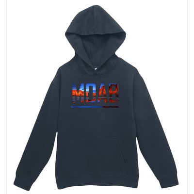 Moab, Utah Scenic Desert Adventure Urban Pullover Hoodie