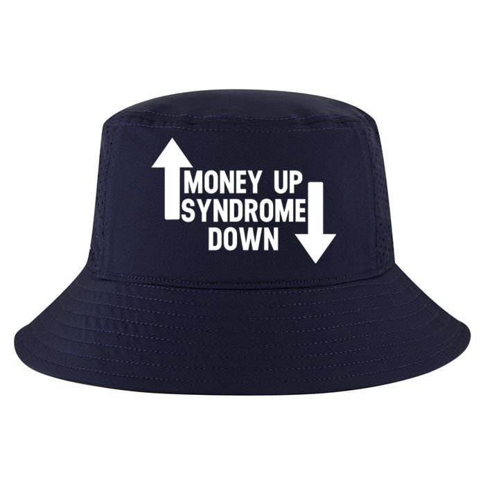 Money Up Syndrome Down Funny Cool Comfort Performance Bucket Hat