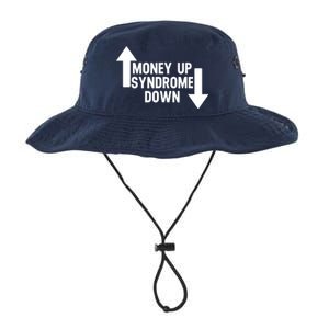 Money Up Syndrome Down Funny Legacy Cool Fit Booney Bucket Hat