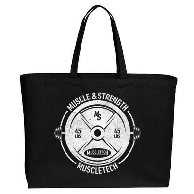 Muscle and Strength Muscletech Cotton Canvas Jumbo Tote