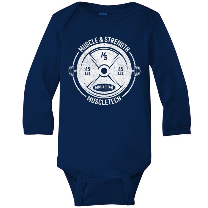 Muscle and Strength Muscletech Baby Long Sleeve Bodysuit