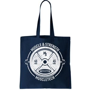 Muscle and Strength Muscletech Tote Bag