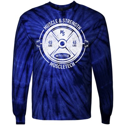 Muscle and Strength Muscletech Tie-Dye Long Sleeve Shirt