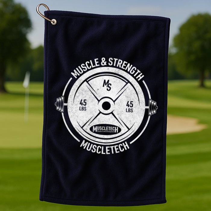 Muscle and Strength Muscletech Golf Towel