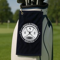 Muscle and Strength Muscletech Golf Towel
