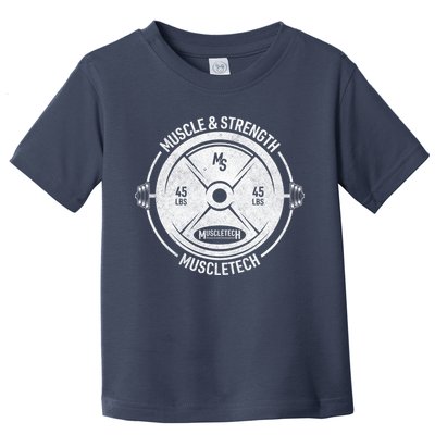 Muscle and Strength Muscletech Toddler T-Shirt