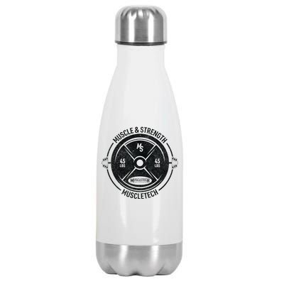 Muscle and Strength Muscletech Stainless Steel Insulated Water Bottle