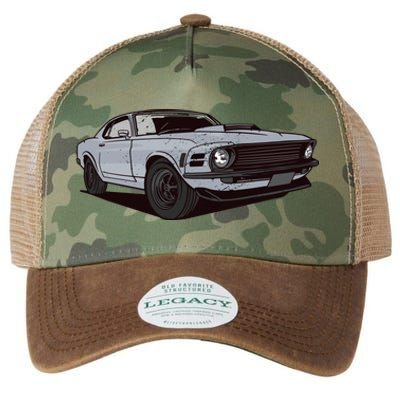 Muscle Race Car Legacy Tie Dye Trucker Hat