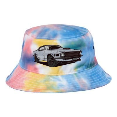 Muscle Race Car Tie Dye Newport Bucket Hat