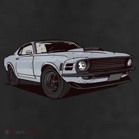 Muscle Race Car Cool Comfort Performance Bucket Hat