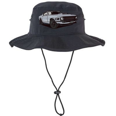 Muscle Race Car Bucket Hat