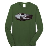 Muscle Race Car Long Sleeve Shirt