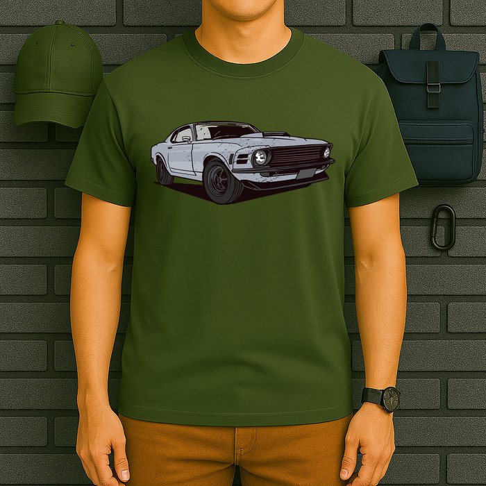 Muscle Race Car T-Shirt