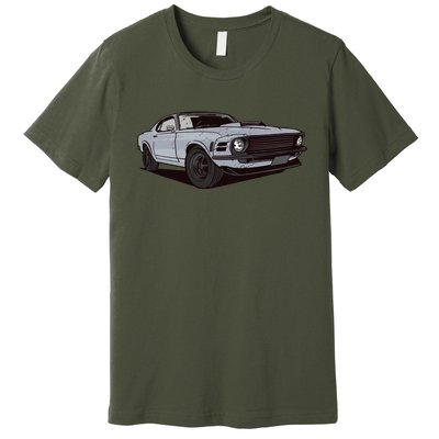 Muscle Race Car Premium T-Shirt