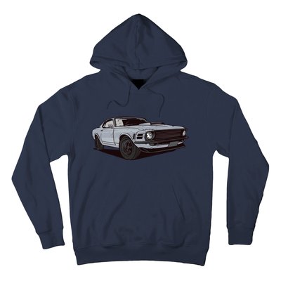 Muscle Race Car Hoodie