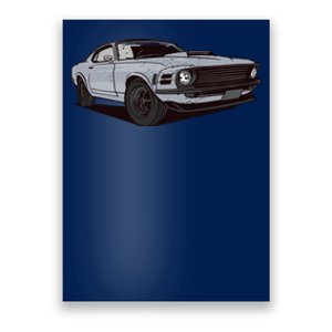 Muscle Race Car Poster