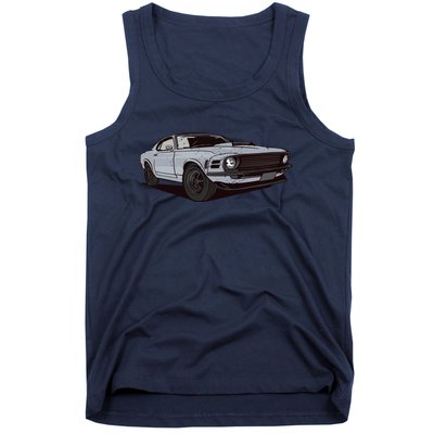 Muscle Race Car Tank Top