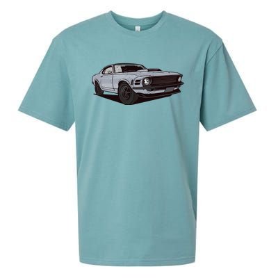 Muscle Race Car Sueded Cloud Jersey T-Shirt