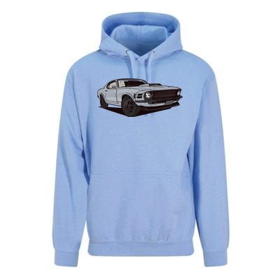 Muscle Race Car Unisex Surf Hoodie