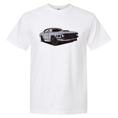 Muscle Race Car Garment-Dyed Heavyweight T-Shirt