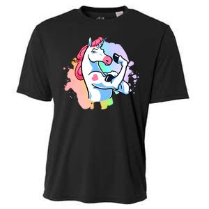 Muscle Unicorn Cooling Performance Crew T-Shirt