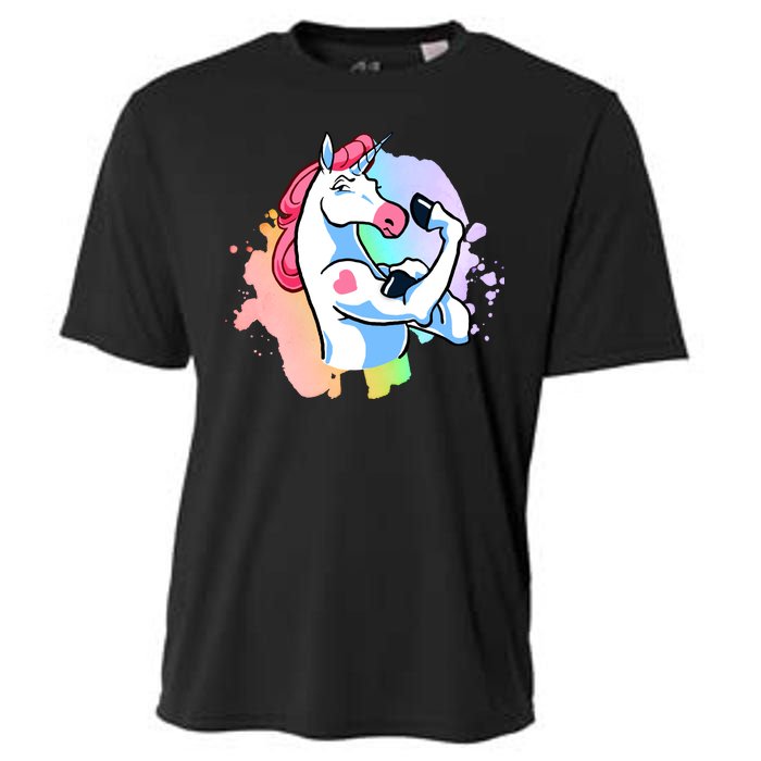 Muscle Unicorn Cooling Performance Crew T-Shirt