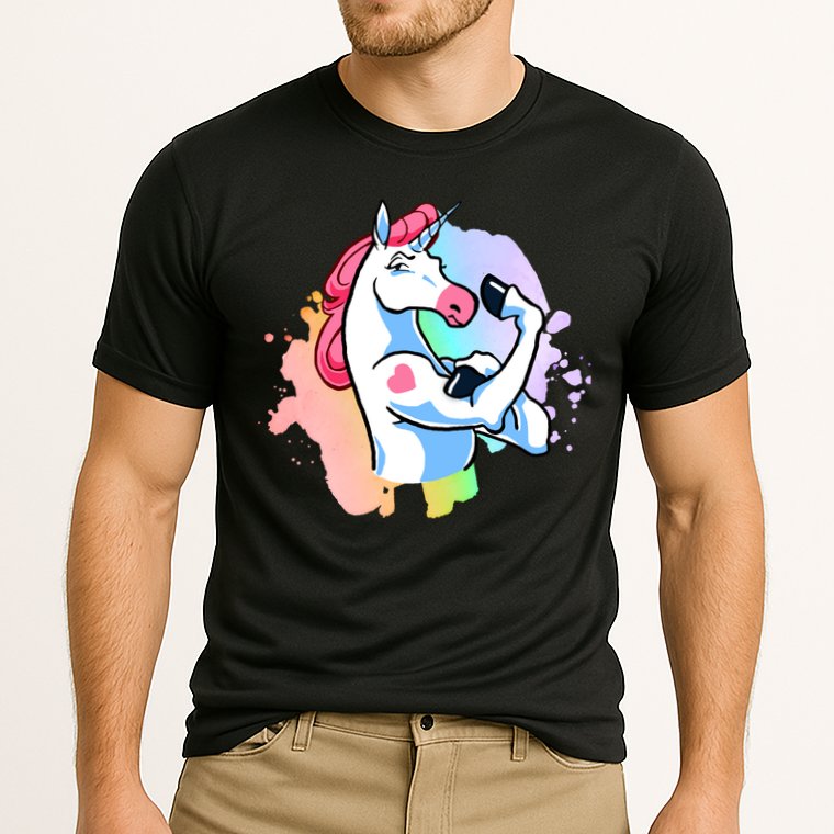Muscle Unicorn Performance Shirt