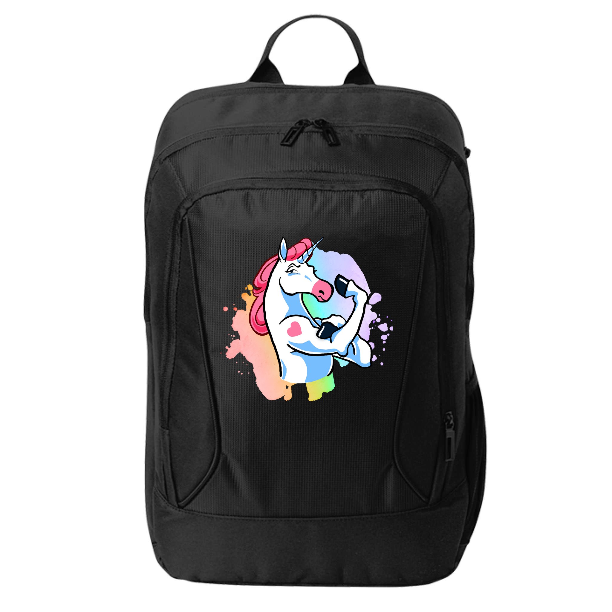 Muscle Unicorn City Backpack