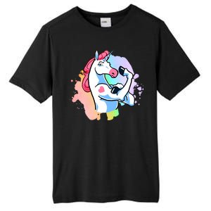 Muscle Unicorn Tall Fusion ChromaSoft Performance T-Shirt