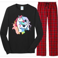 Muscle Unicorn Long Sleeve Pajama Set