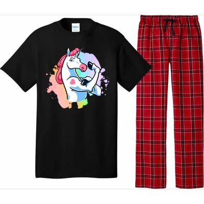 Muscle Unicorn Pajama Set