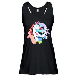 Muscle Unicorn Ladies Essential Flowy Tank